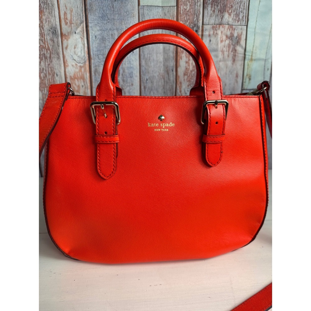 Kate Spade New York Charlotte Street Sylvie Handbag Maraschino Tote To Way Bag